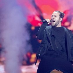 Oto Nemsadze, representante de Georgia, en la Semifinal 1 de Eurovisión 2019