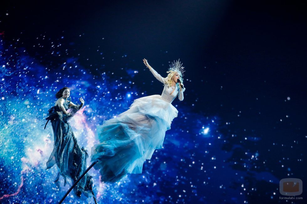 Kate Miller-Heidke, representante de Australia, en la Semifinal 1 de Eurovisión 2019