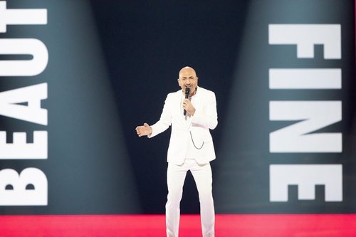Serhat, representante de San Marino, en la Semifinal 1 de Eurovisión 2019