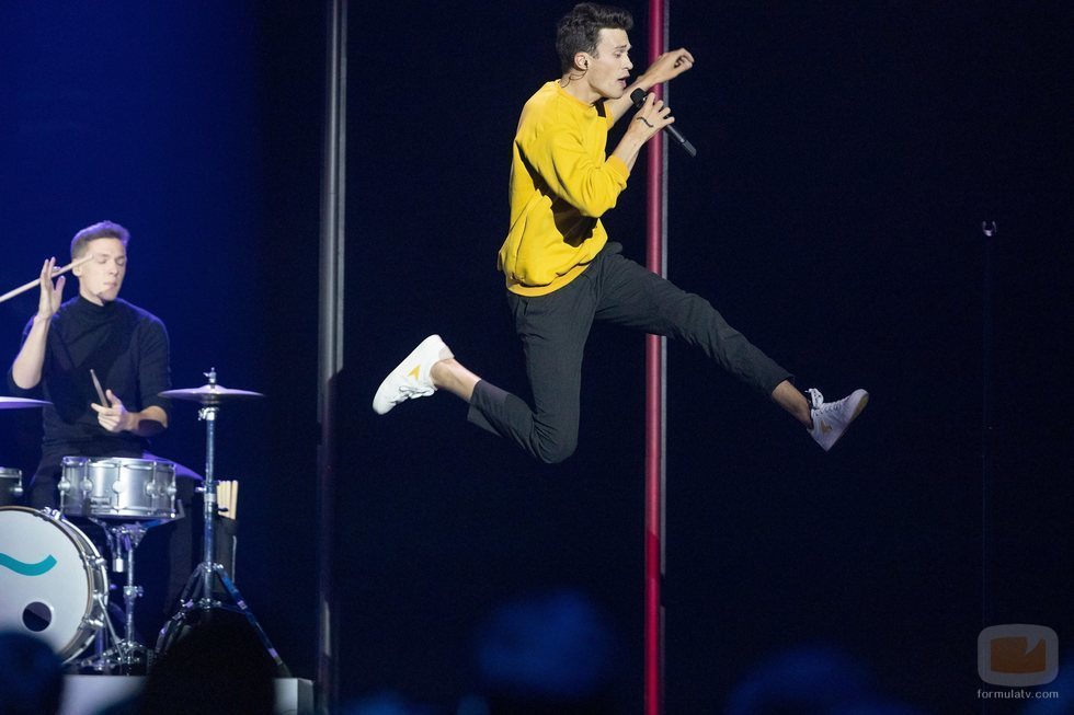 Lake Malawi, representante de República Checa, en la Semifinal 1 de Eurovisión 2019