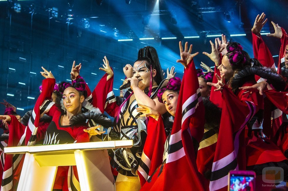 Netta, ganadora de Eurovisión 2018, actúa en la Semifinal 1 de Eurovisión 2019