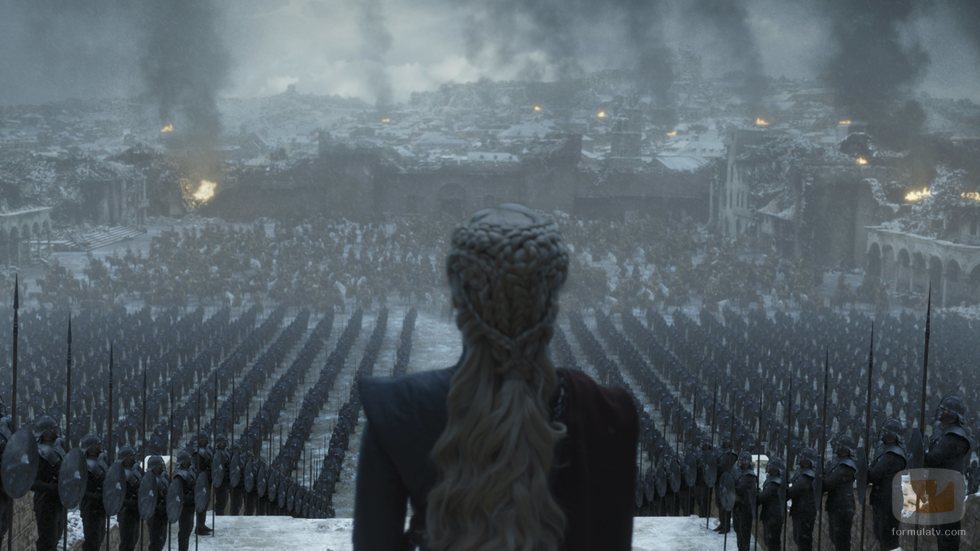 Daenerys lidera a su ejército en el 8x06 de 'Juego de Tronos'