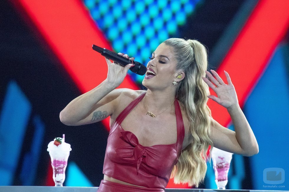 Sarah McTernan, representante de Irlanda, en la Semifinal 2 de Eurovisión 2019