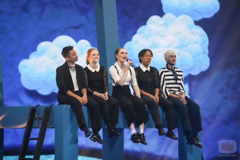 Leonora, representante de Dinamarca, en la Semifinal 2 de Eurovisión 2019