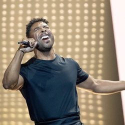 John Lundvik, representante de Suecia, en la Semifinal 2 de Eurovisión 2019