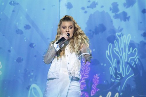 Michela Pace, representante de Malta, en la Semifinal 2 de Eurovisión 2019