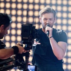 Jurijus, representante de Lituania, en la Semifinal 2 de Eurovisión 2019