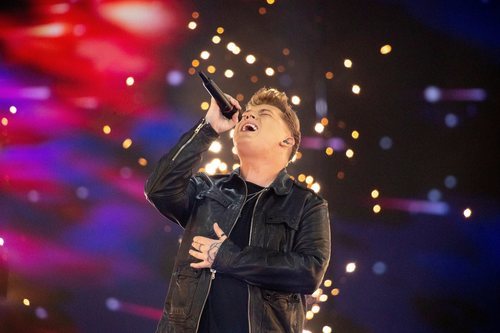 Michael Rice, representante de Reino Unido, en la Semifinal 2 de Eurovisión 2019