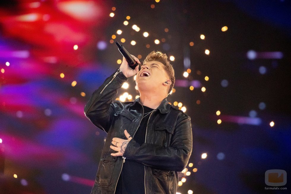 Michael Rice, representante de Reino Unido, en la Semifinal 2 de Eurovisión 2019