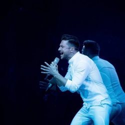 Sergey Lazarev, representante de Rusia, en la Semifinal 2 de Eurovisión 2019