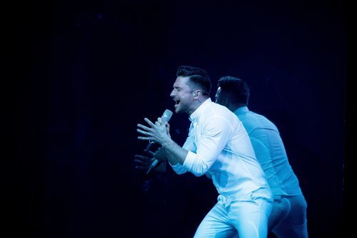 Sergey Lazarev, representante de Rusia, en la Semifinal 2 de Eurovisión 2019