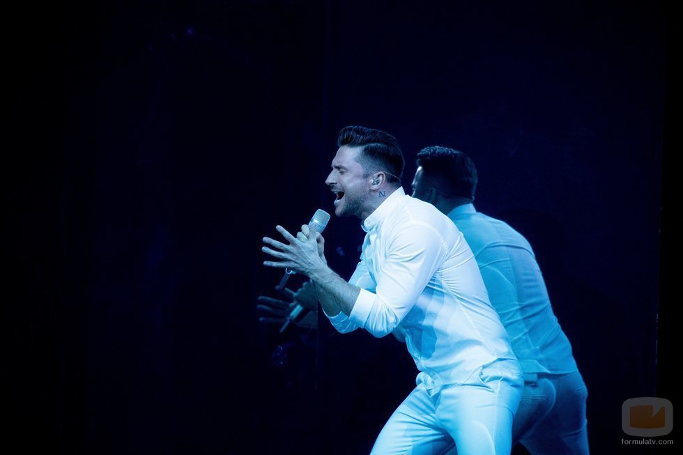 Sergey Lazarev, representante de Rusia, en la Semifinal 2 de Eurovisión 2019
