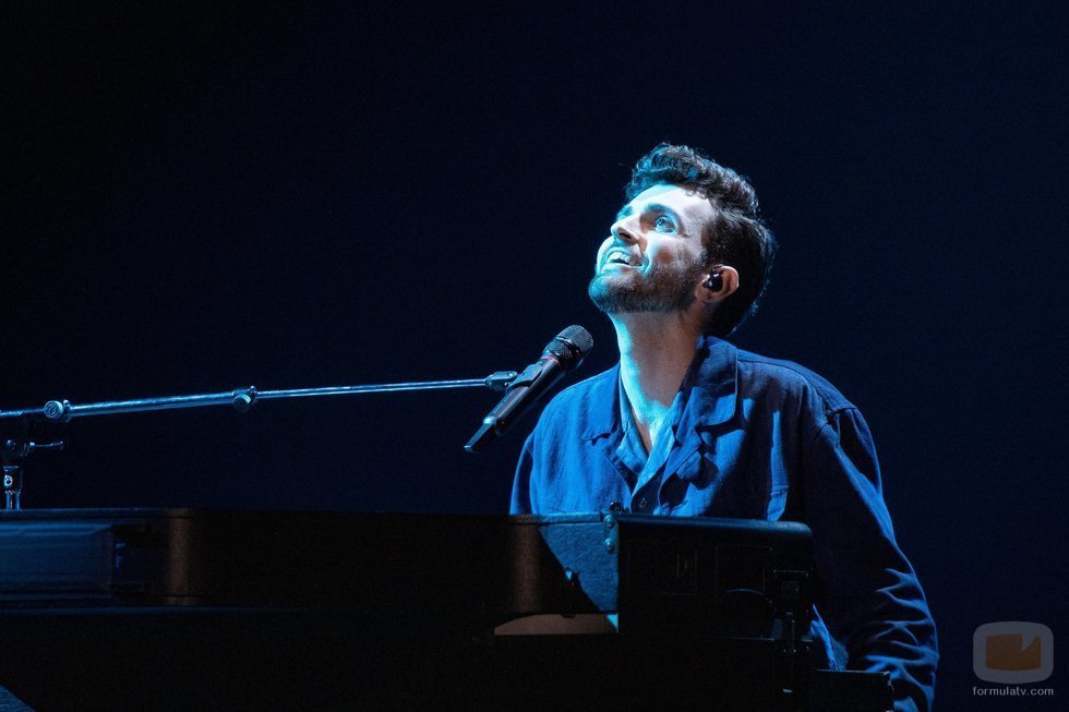 Duncan Laurence, representante de Países Bajos, en la Semifinal 2 de Eurovisión 2019