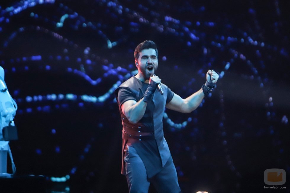 Chingiz, representante de Azerbaiyán, en la Semifinal 2 de Eurovisión 2019