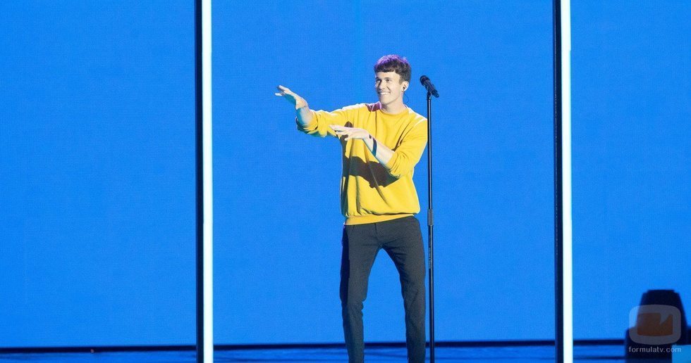 Lake Malawi, representante de la República Checa, en la Gran Final de Eurovisión 2019