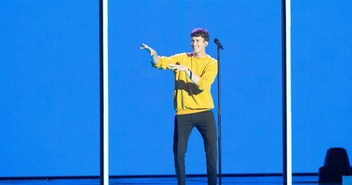 Lake Malawi, representante de la República Checa, en la Gran Final de Eurovisión 2019