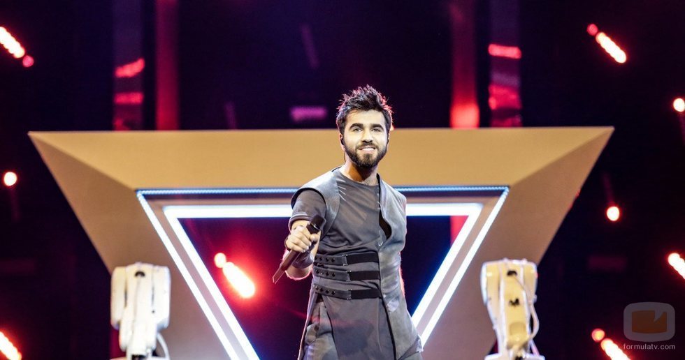 Chingiz, representante de Azerbaiyán, en la Gran Final de Eurovisión 2019