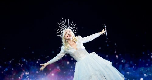 Kate Miller-Heidke, representante de Australia, en la Gran Final de Eurovisión 2019