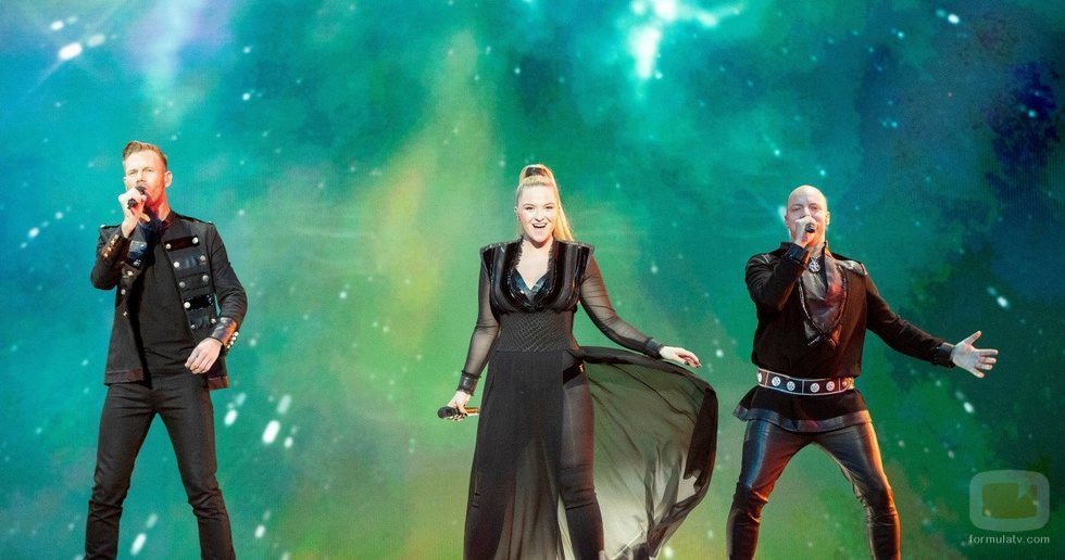 KEiiNO, representantes de Noruega, en la Gran Final de Eurovisión 2019