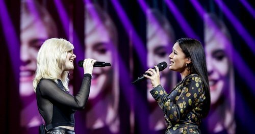 S!sters, representantes de Alemania, en la Gran Final de Eurovisión 2019