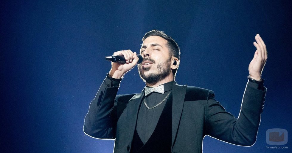 Kobi Marimi, representante de Israel, en la Gran Final de Eurovisión 2019