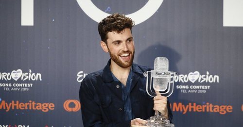 Duncan Laurence concede una rueda de prensa como ganador de Eurovisión 2019