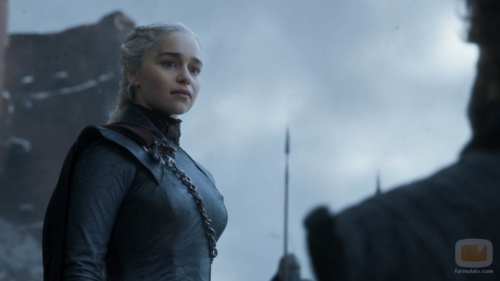 Khaleesi preocupada en el 8x06 de 'Juego de Tronos'