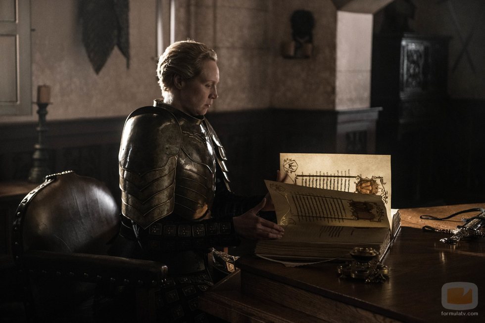Brienne de Tarth en el 8x06 de 'Juego de Tronos'