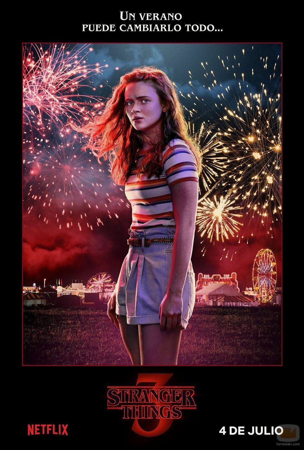 Póster individual de Max Mayfield para la tercera temporada de 'Stranger Things'