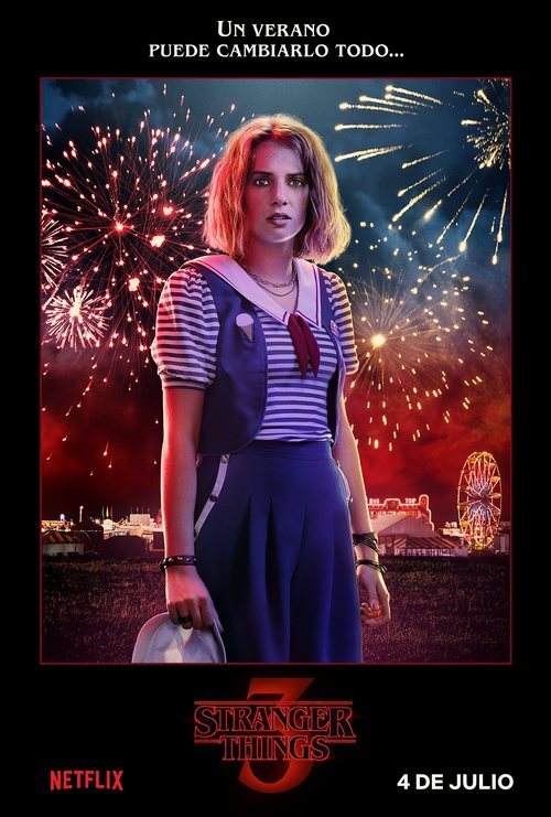 Póster individual de Robin para la tercera temporada de 'Stranger Things'
