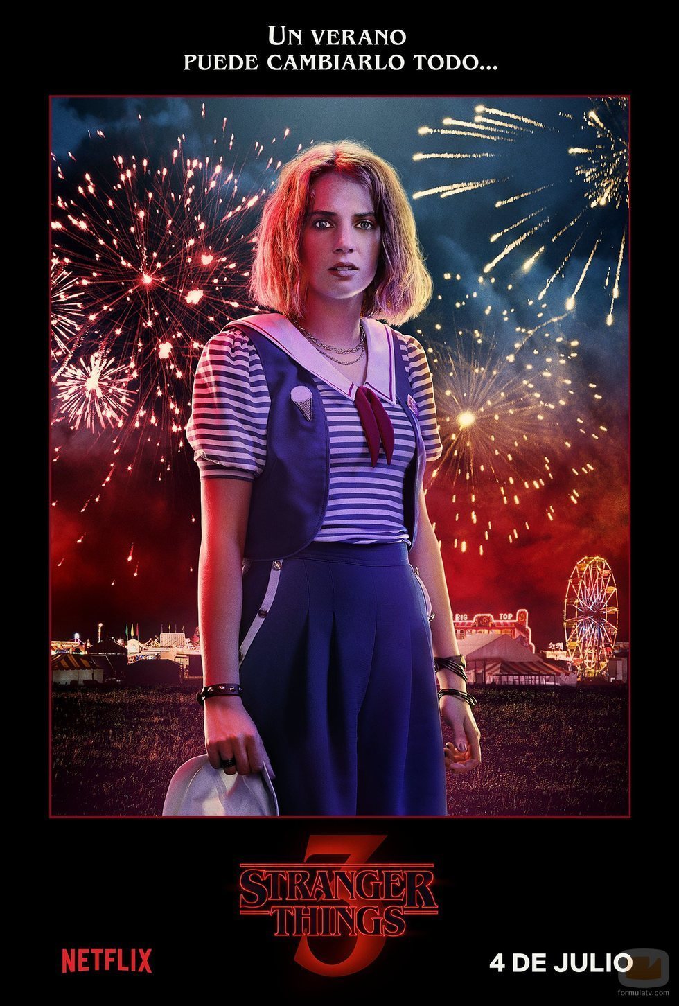 Póster individual de Robin para la tercera temporada de 'Stranger Things'