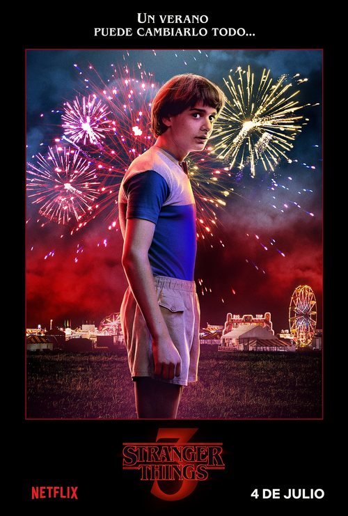 Póster individual de Will Byers para la tercera temporada de 'Stranger Things'