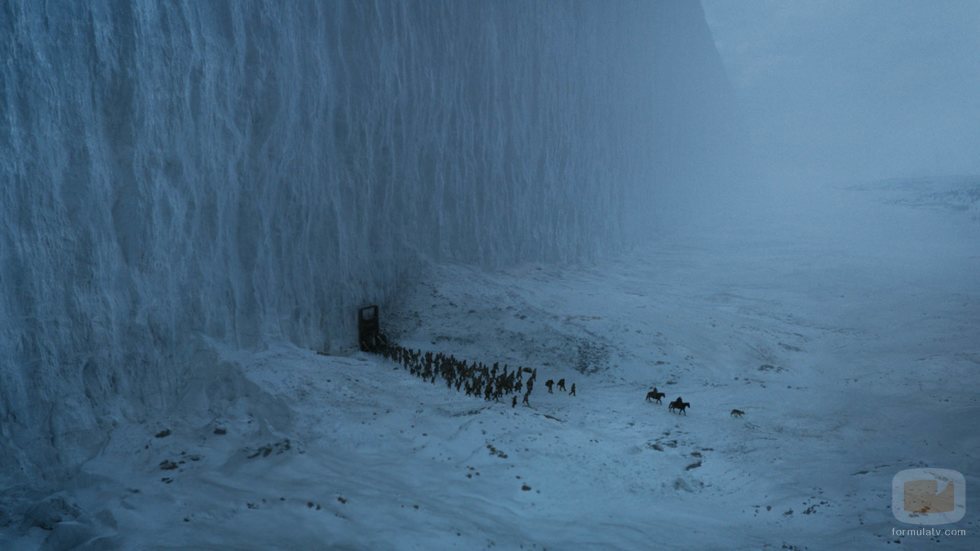 Los salvajes y Jon Snow atraviesan el Muro en el 8x06 de 'Juego de Tronos'