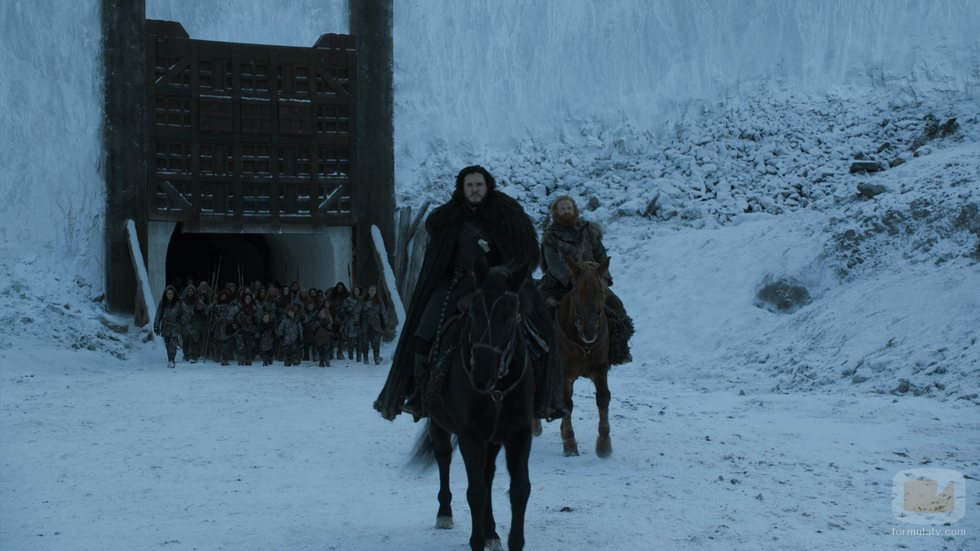 Jon Snow y Tormund lideran un grupo de salvajes que cruzan el muro en el 8x06 de 'Juego de Tronos'
