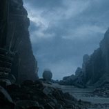 Daenerys ante la sala del Trono de Hierro en el 8x06 de 'Juego de Tronos'