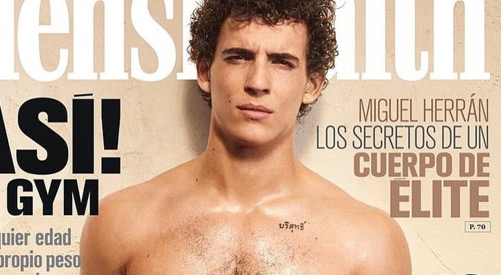 Miguel Herrán se desnuda en su portada de la revista Men's Health
