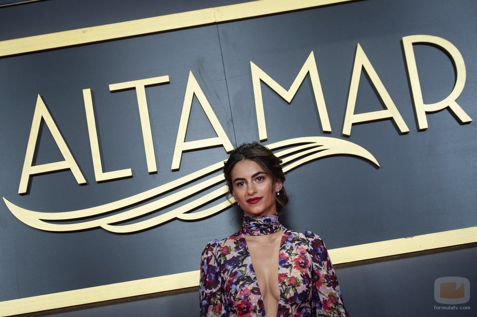 Begoña Vargas, en el photocall de 'Alta mar'