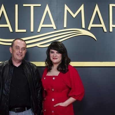 Carlos Sedes y Gema Neira, en el photocall de 'Alta mar'