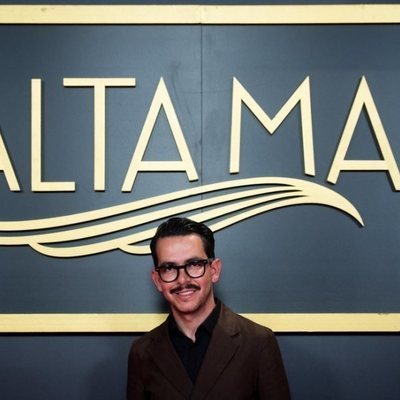 Manolo Caro, en el photocall de 'Alta mar'