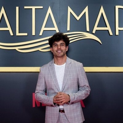 Daniel Lundh, en el photocall de 'Alta mar'