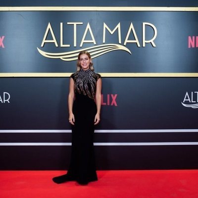 Alejandra Onieva, en el photocall de 'Alta mar'