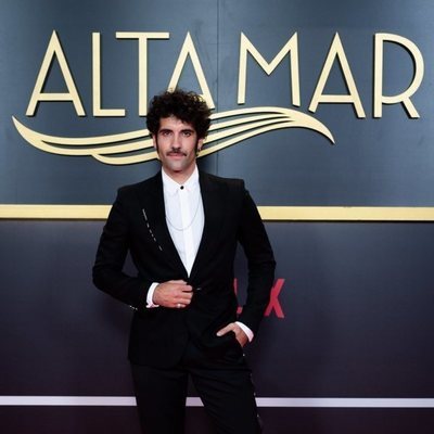 Tamar Novas, en el photocall de 'Alta mar'