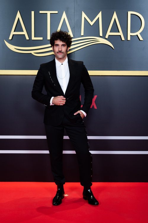 Tamar Novas, en el photocall de 'Alta mar'