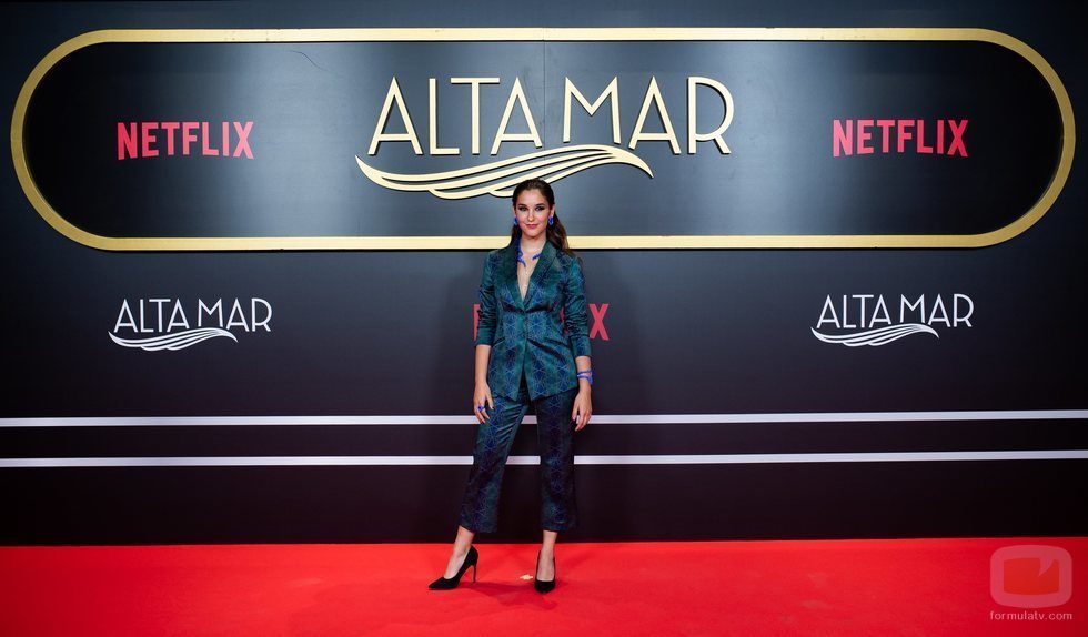 La actriz Laura Prats, en el photocall de 'Alta mar'