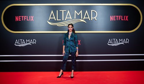 La actriz Laura Prats, en el photocall de 'Alta mar'