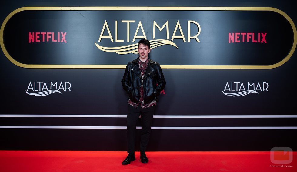 Brais Yanek, en el photocall de 'Alta mar'