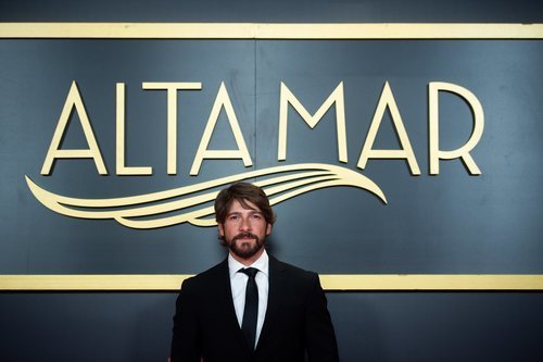 Félix Gómez, en el photocall de 'Alta mar'