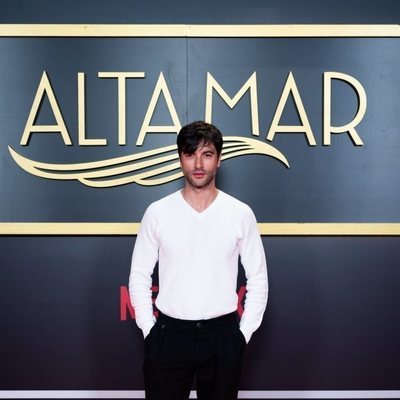 Javier Rey, en el photocall de 'Alta mar'