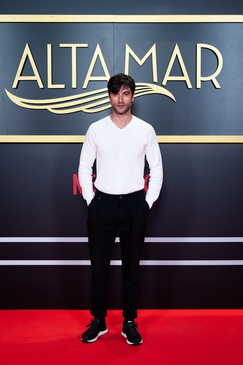 Javier Rey, en el photocall de 'Alta mar'