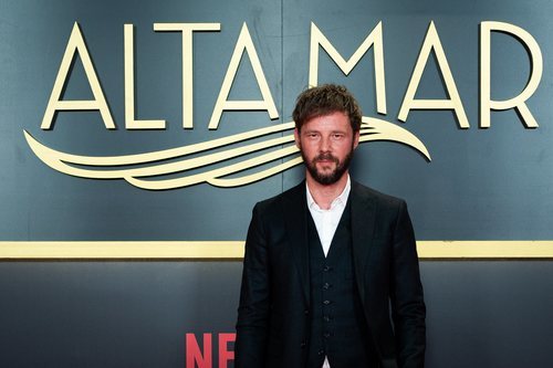 Eloy Azorín, en el photocall de 'Alta mar'